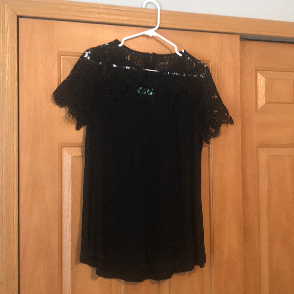 Black Lace Top
